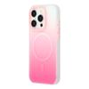 For iPhone 15 Pro Case Compatible with MagSafe Gradient Frosted Design PC + TPU Phone Cover