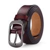 Women's White Genuine Leather Thin Waist Belt - Fashionable & Versatile for Jeans