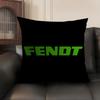 Luxury F-Fendt Cushion Cover Summer Breathable Linen Organic Fabric Double-Sided Printing Sofa Pillow Case Home Decor