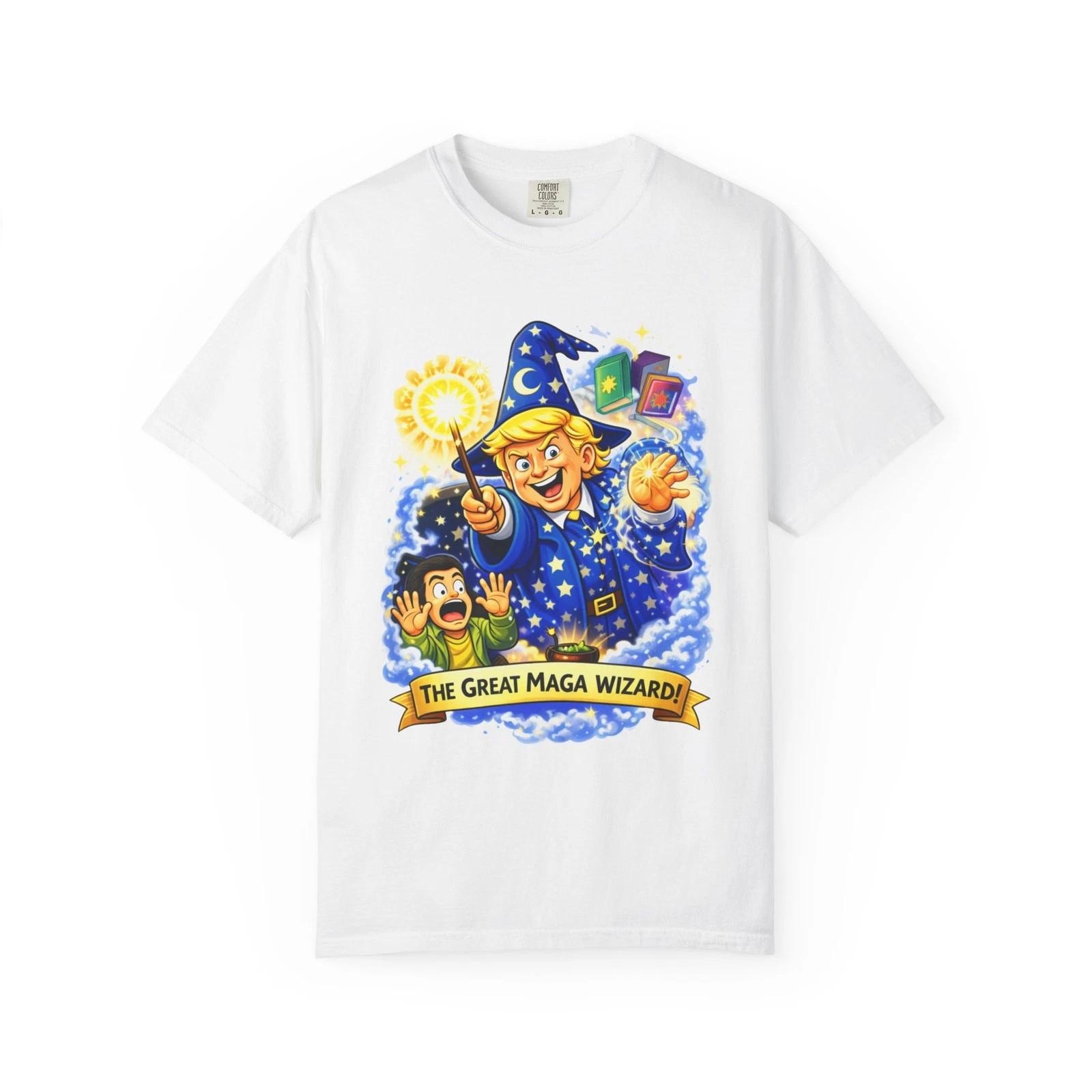 

Comfort Colors 1717 Great MAGA Wizard Shirt S-4XL Garment Dyed Funny Tee XL