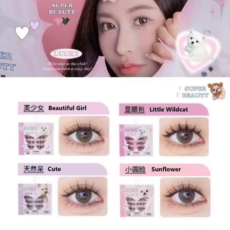 FLORTTE - False Eyelashes - 4 Style