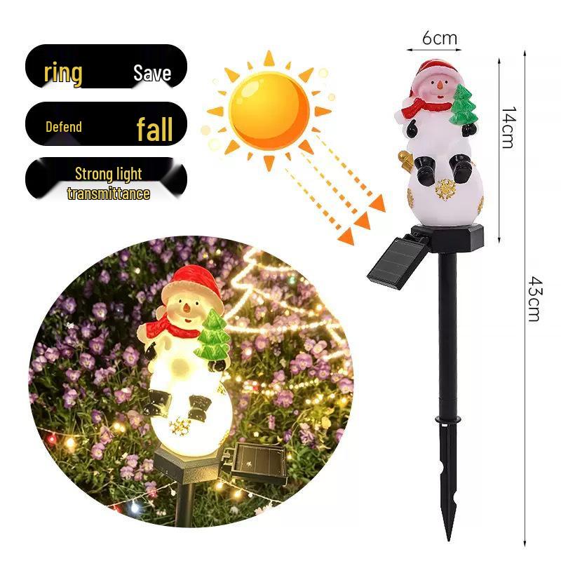 Halloween Solar Waterproof Lawn Lamp – Ghost Festival Garden Decoration