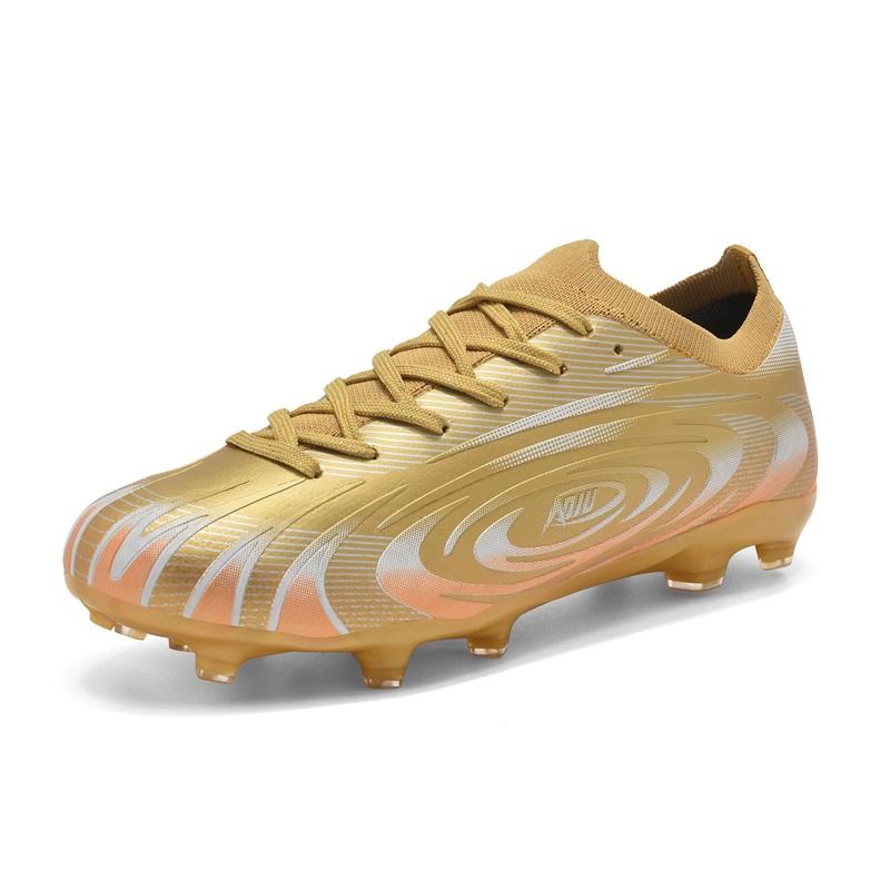 Men Professional Training Football Boots Futsal Ultralight Soccer Shoes Breathable Sneakers Unisex Grass Cleats Match Sport