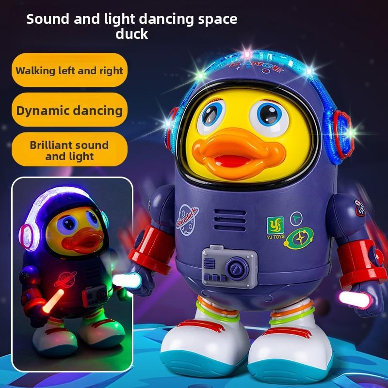 Electric Space Dancing Duck Toy For Toddler Development Playtime Kids Gifts