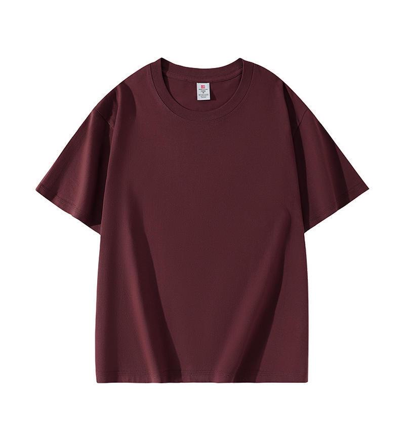 Korean Style 2025 Summer Pure Cotton Round Neck Short Sleeve Women's Casual T-shirt