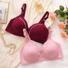 Große Größe Dünne Unterwäsche für Frauen Ohne Stahlbügel Sammel-BH für Sommer