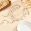 Women's Long Imitation Pearls Necklace with Sexy Tassel - Elegant Simple Pearl Jewelry Accessory