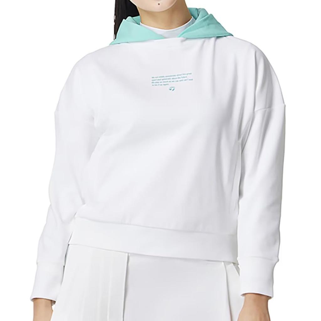 TaylorMade Contrast Hoodie, White, Medium, Women's, 2015 Spring/Summer Collection, UN663