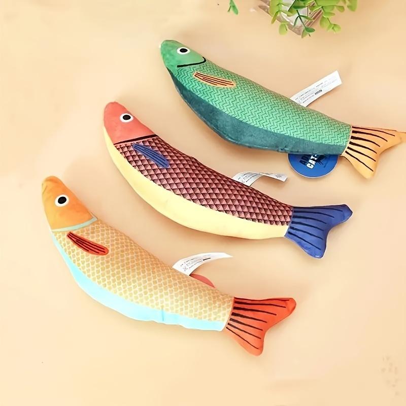 Saury Fisch Knistergeräusch Spielzeug Weiches und Interaktives Spielzeug für Indoor-Übungen