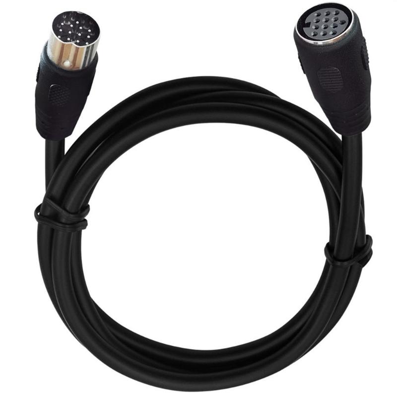 DIN 13 PIN Male To Male/Female Electrical Signal Control Cable S-Video Power Signal Extension Cable for Stage Atomizer