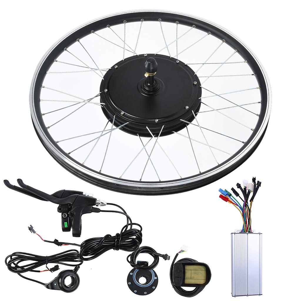 Mountain Bike E Bike Conversion Kit with 48V 1500W Motor 26 Inch Wheel Kt lCD5 Meter