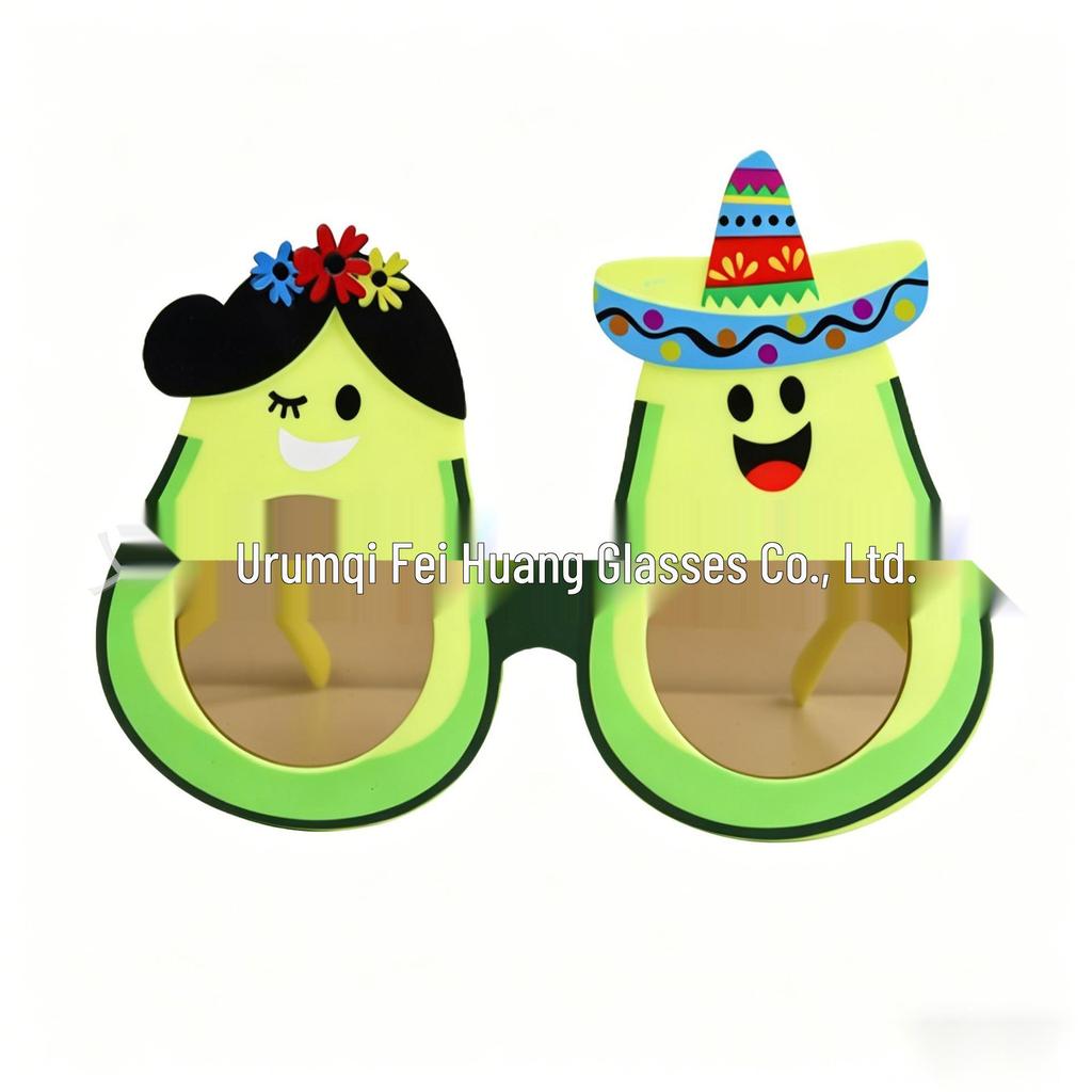 Hawaiian Beach Party Glasses: Coconut Tree, Flamingo, Parrot, Ice Cream, Flower & Wine Glass Fun