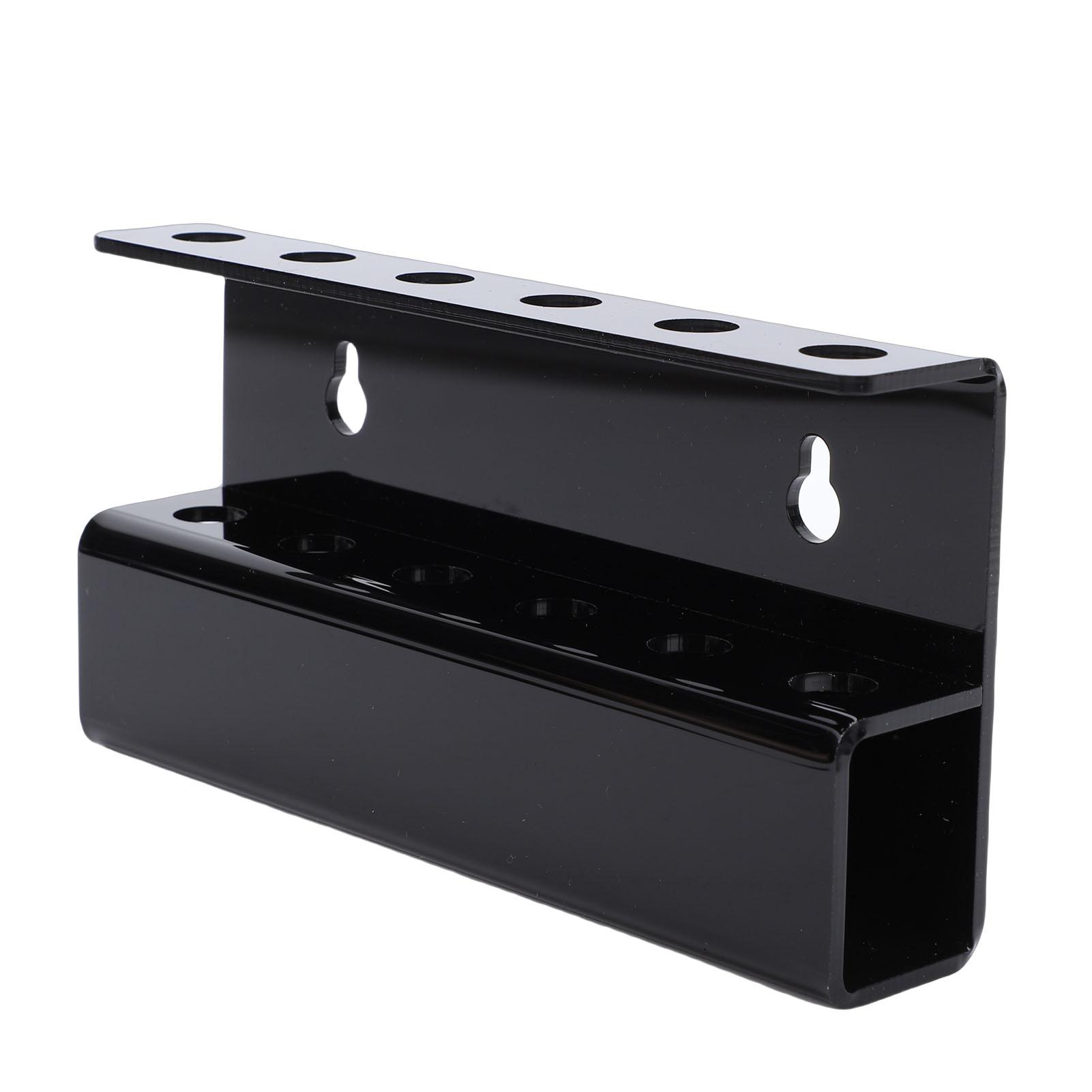 Wall Mounted Dart Holder Acrylic Stylish Finish Wall Mounted Darts Storage Rack for Living Room 1PC Black