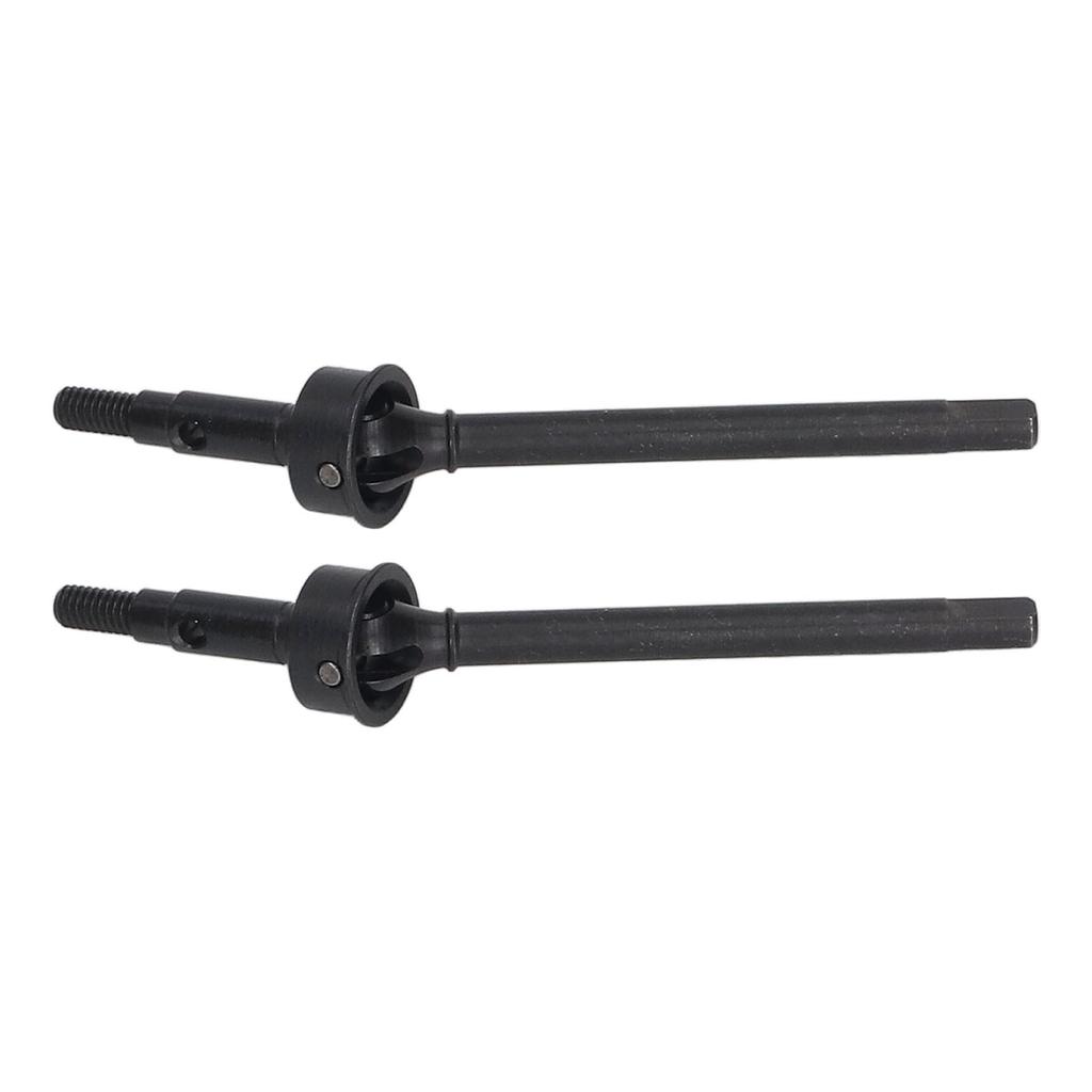 2PCS RC Front Axle Drive Shaft Efficient Power Steel Front Axle CVD for Traxxas 118 TRX4M RC Car