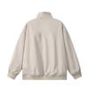 Chaqueta Unisex QIYOU 2025 Otoño Estilo Retro Japonés Holgada con Cuello Alto