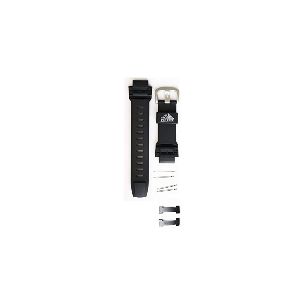 Casio PRW-5000 PRW-2000A Replacement Band with Connectors and Spring Bars Generic Watch Band