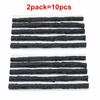 20Pcs Tire Repair Strips Stiring Glue for Tyre Puncture Emergency Car Motorcycle Bike Tyre Tire Rubber Strips Repairing Tools