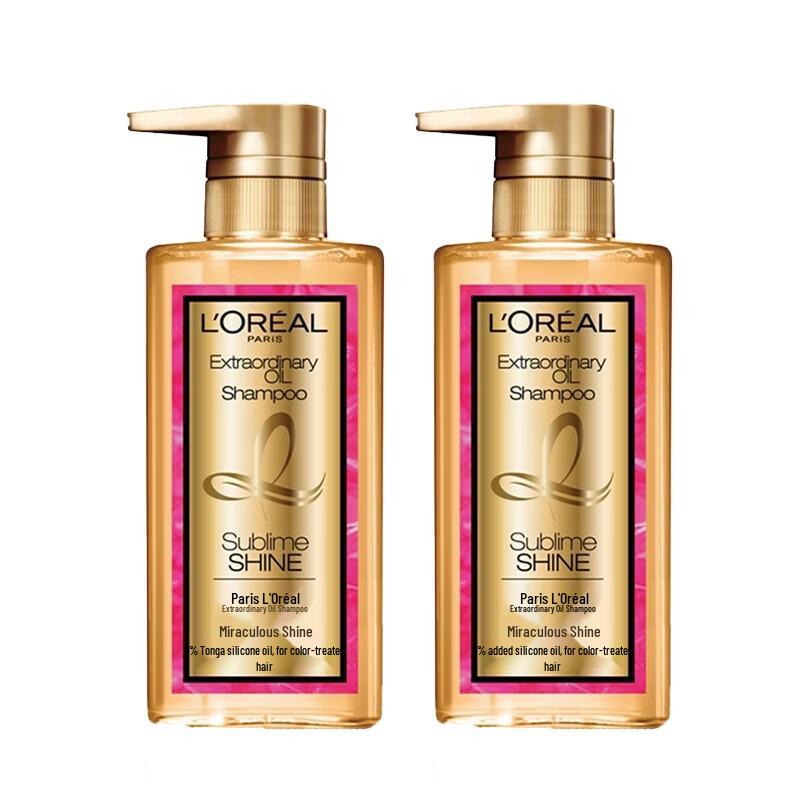 L Oréal Extraordinary Oil Radiant Shampoo Twin Pack