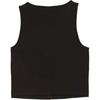 Puma Round Neck Logo Short Slim Vest Women Tops Black 626625-01