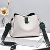 Women's Mini Bucket Bag: Lychee Pattern, Color Block Shoulder Crossbody Bag (2025 Trend)