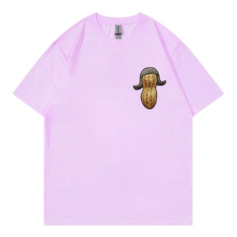 The Burnt Peanut Funny Meme Tshirt Men Women Clothing High Quality Fashion Tshirts Summer Casual Cotton Short Sleeve T Shirts