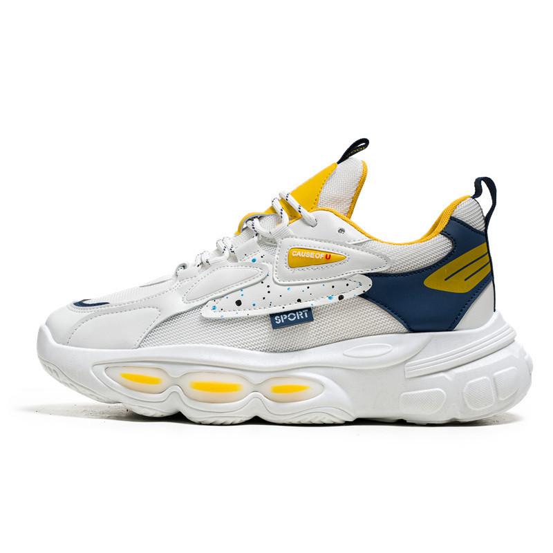 

JK216 new men s casual shoes breathable low-top shoes men s Korean version trendy shoes men s soft-soled comfortable dad shoes 44