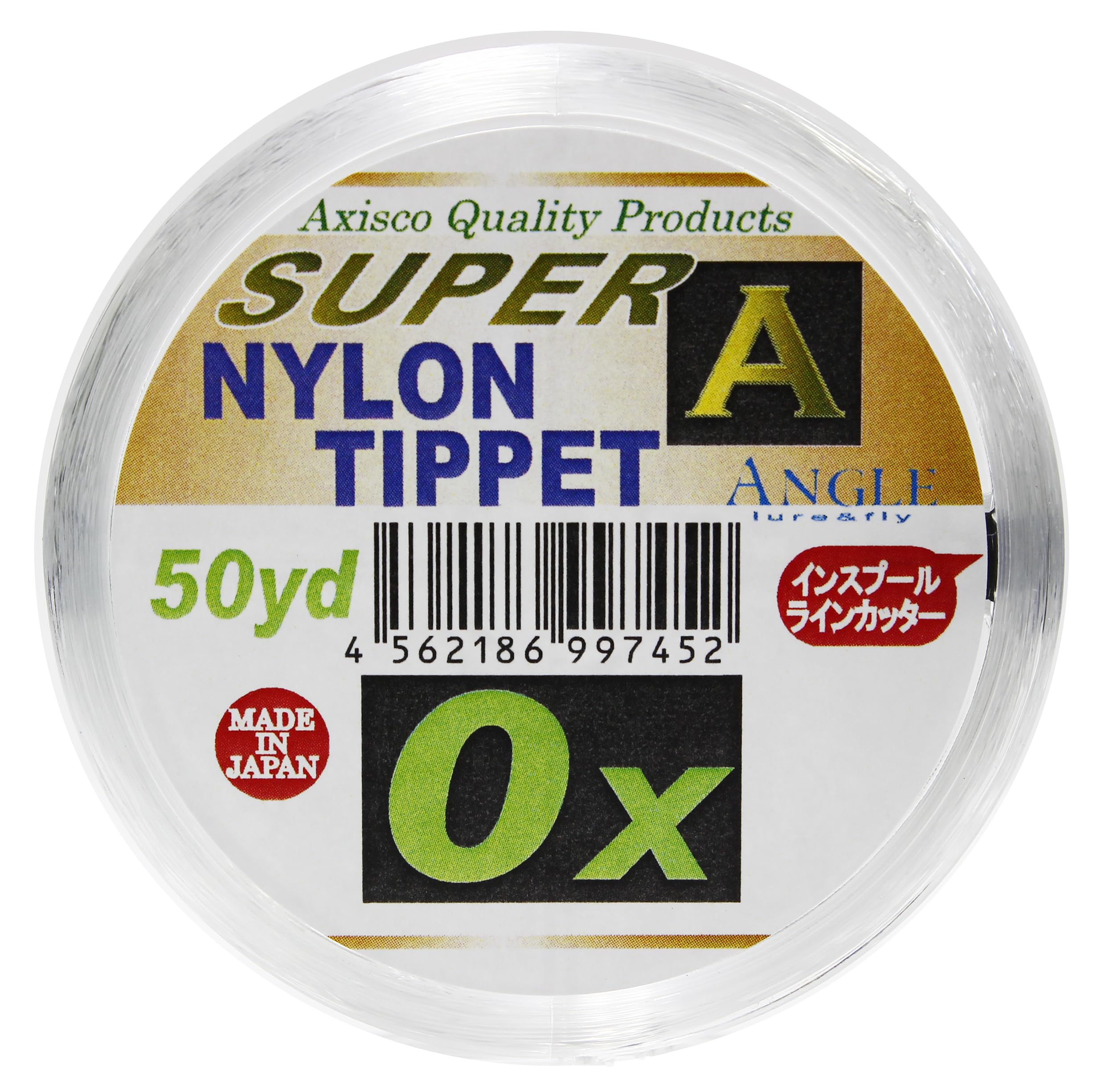 

AXISCO Super A Tippet Material 50yd 0X
