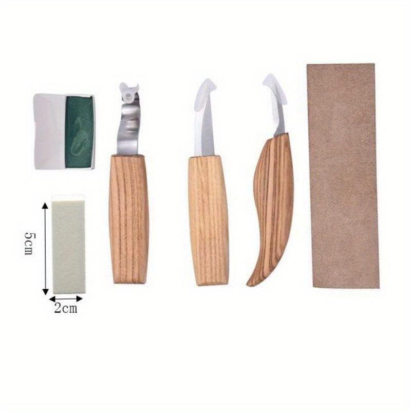 Woodworking Wood Carving Kit Set Hand Carving Chisel Knife Sharp-edged DIY Wood Gouge Chisel Carpenter Tools