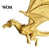 Fantasy Bookshelf Decor Double Dragon Bookends, Vintage Flying Decor, Stable Gothic Accessories Sculpture Book Stopper for Shelves, Gifts Lovers Home