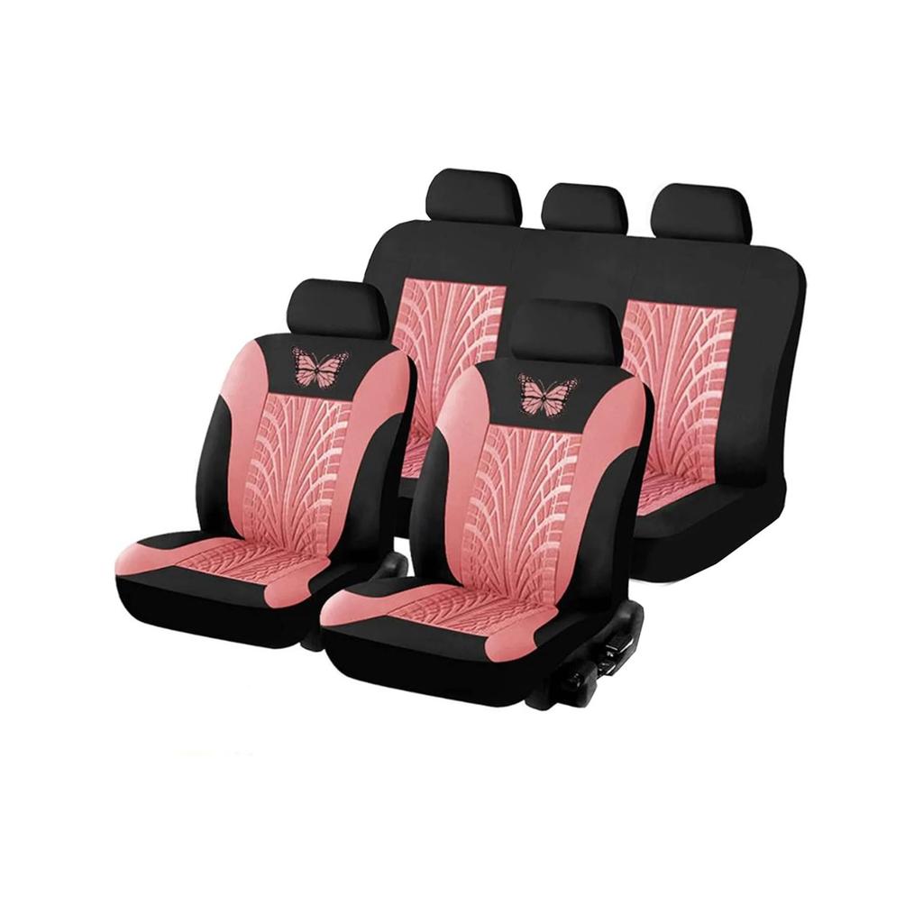 Four-piece Universal Car Seat Cover, Embroidered Car Seat Protector, Car Interior Accessories, Waterproof And Stylish Car Seat Cover