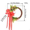 Spring Artificial Wreath Simulation Wreaths Hanging Decorative Garland Harvest for