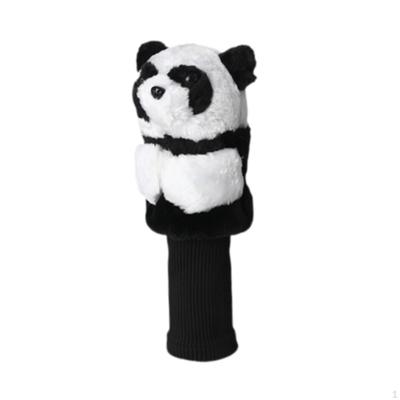 Panda Golf Headcover for Fairway Wood Animal Head Cover Supplies Funny Gift Protective Sleeve