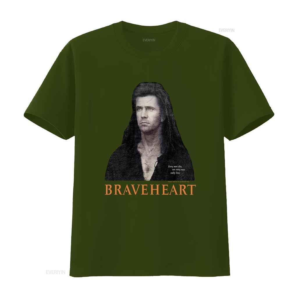 Vintage S Braveheart Movie Promo Tee Black L T Vintage Washed Streetwear Top For Everyday Wear Slightly Versatile Stretched