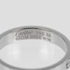 CARTIER Love Small Model Ring K18 white gold #7.6(US Size) 4.5g Women Used