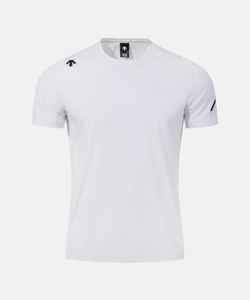 DESCENTE Training Cooling Tricot Short Sleeve T-Shirt White Sr211Tts41 (A Type)