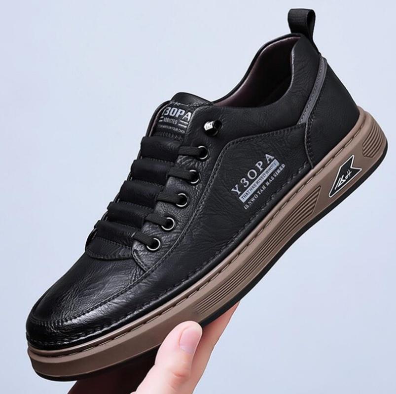 Genuine Leather Skateboard Footwear New Design Man Oxford Shoes Versatile Men's Sneakers Outdoor Casual Sports Shoes Men
