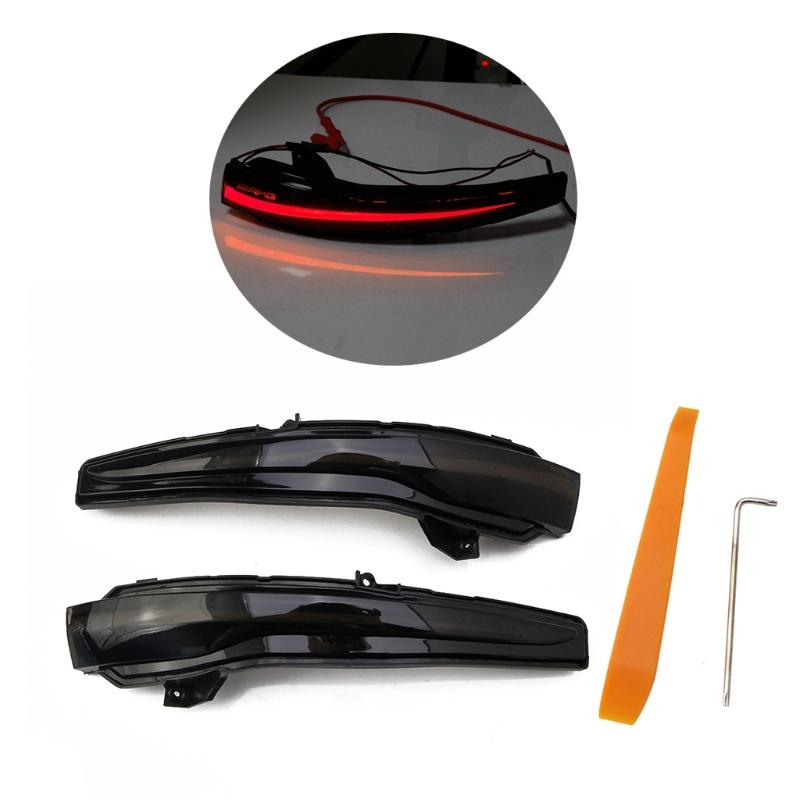 -A205 W213 S213 Dynamic LED Rearview Mirror Indicator Turn Signal Light