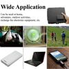 Dual USB Flexible Small Waterproof Folding Solar Panels Foldable Portable Solar Panel Cells For Smartphone Battery Charg New