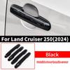 Acid Door Handle Covers for Toyota Land Cruiser 250 Full Coverage Outer Door Handle Piano Black (GDJ250W/TRJ250W) - Covers,