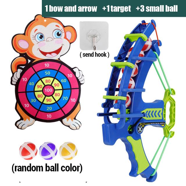 1 set di palline appiccicose da tavolo, giochi sportivi, giocattolo da interno, per bambini, sport di tiro, freccette, creativo, lancio, giocattolo da esterno per bambini, palla da ventosa