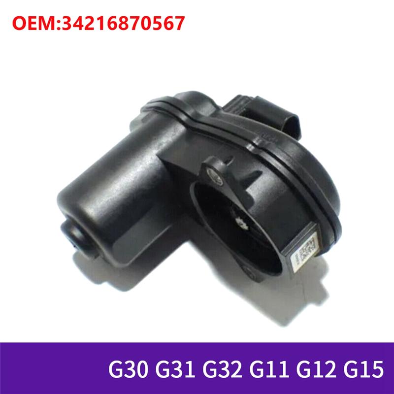 A90Q-Brake Actuator Caliper Motor For BMW G30 G31 G32 G11 G12 G15 Actuator Park Brake Rear 6870567 34216870567 чёрный