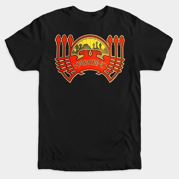 Silver Machine Retro Hawkwind T-Shirt Dave Brock Richard Chadwick Magnus Martin Unisex T-Shirt XL