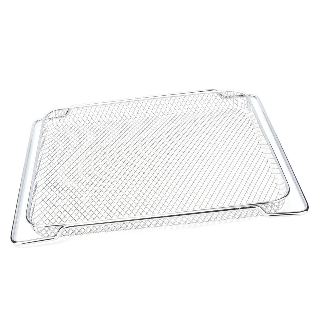 Rošt do trouby Nerezová Multifunkční grilovací síť na pečení Chlazení 36x30cm