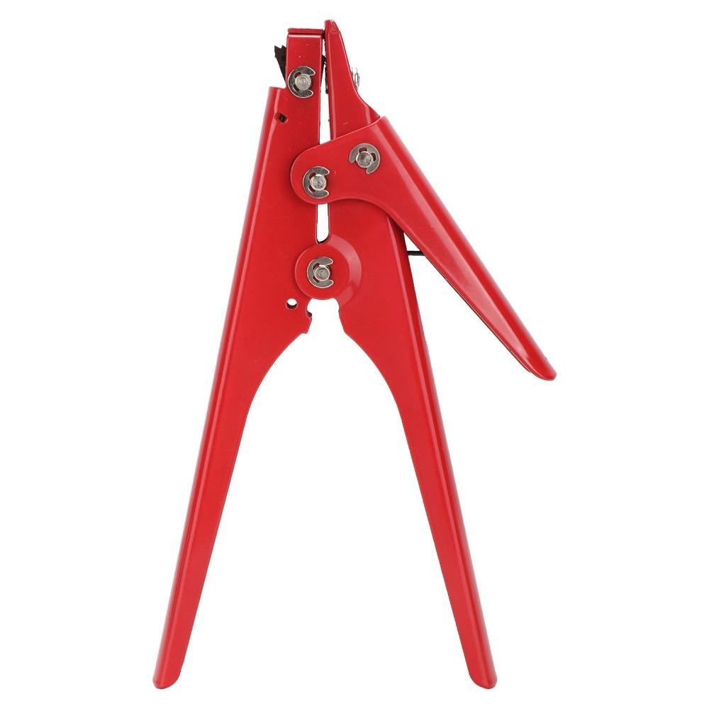 Verstellbares Spannkabelbinder-Werkzeug 2,4-9 mm Breite Bereich 8 Zoll Länge Reißverschluss-Kabelbinder-Werkzeug Tragbares Design Schwarz