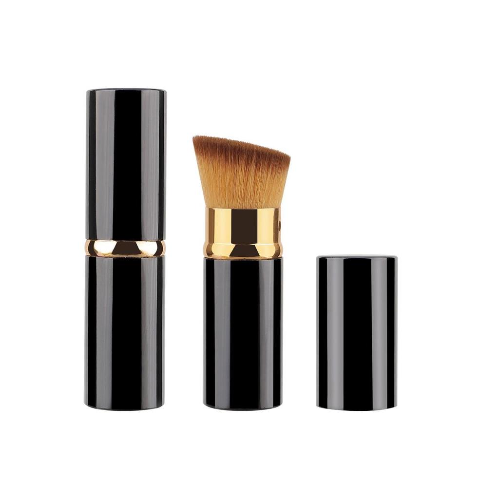Retractable Foundation & Blush Brush: Streak-Free, Portable, Dust-Free, Non-Absorbing, In Stock