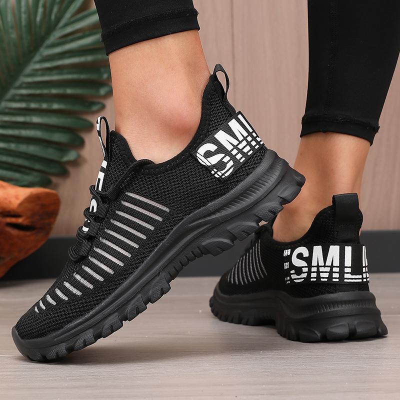 Women'S Running Shoes Flexible  Trendy Grid Design Comfortable Breathable Non Slip Sole Running Exercise Balance Training Shoes