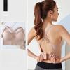 Women'S High-Support Wireless Sports Bra - Comfortable, Breathable, Shockproof with Removable Pads & Crisscross Back Design