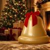 505040 Cm Christmas Inflatable Bell, Blow Up Bell Decoration for Holiday