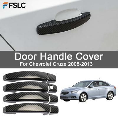 Cars Accessories Door Handle Cover For Chevrolet Cruze 2008-2013 Carbon Fiber Silver Car Styling Upgrade Modify A Car