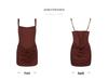 Women's European & American Sexy Fishbone Slim Fit Backless Spaghetti Strap Dress - Hot Girl & Mature Style